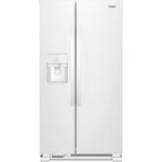 Whirlpool White Side-by-Side Refrigerator (21 Cu. Ft.) - WRS321SDHW