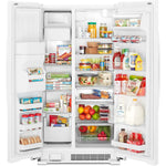 Whirlpool White Side-by-Side Refrigerator (25 Cu. Ft.) - WRS335SDHW