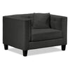 Astin Chair and a Half - Dark Grey