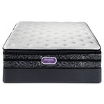 Simmons Beautyrest Ultra Trenton Firm Queen Mattress and Low-Profile Split Boxspring Set