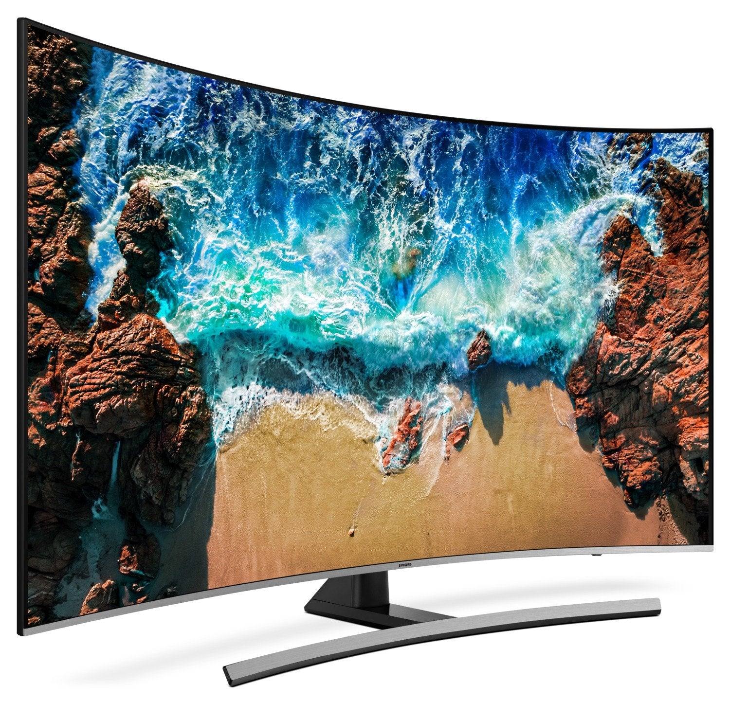 Samsung 55" 4K CURVED HDR 240 MR SMART LED TV - UN55NU8500FXZC