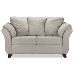Collier Sofa, Loveseat and Chair Set - Light Grey