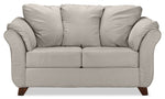 Collier Sofa, Loveseat and Chair Set - Light Grey