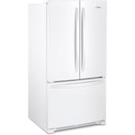 Whirlpool White Counter-Depth French Door Refrigerator (20 Cu. Ft.) - WRF540CWHW