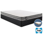Sealy Imagine II Firm Queen Mattress and Low-Profile Boxspring Set