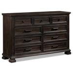 Camelot Dresser - Weathered Dark Brown