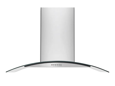 Frigidaire Stainless Steel and Glass 42" 400 CFM Island/Peninsula-Mount Range Hood - FHPC4260LS