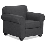 Aristotle Sofa and Chair Set - Graphite