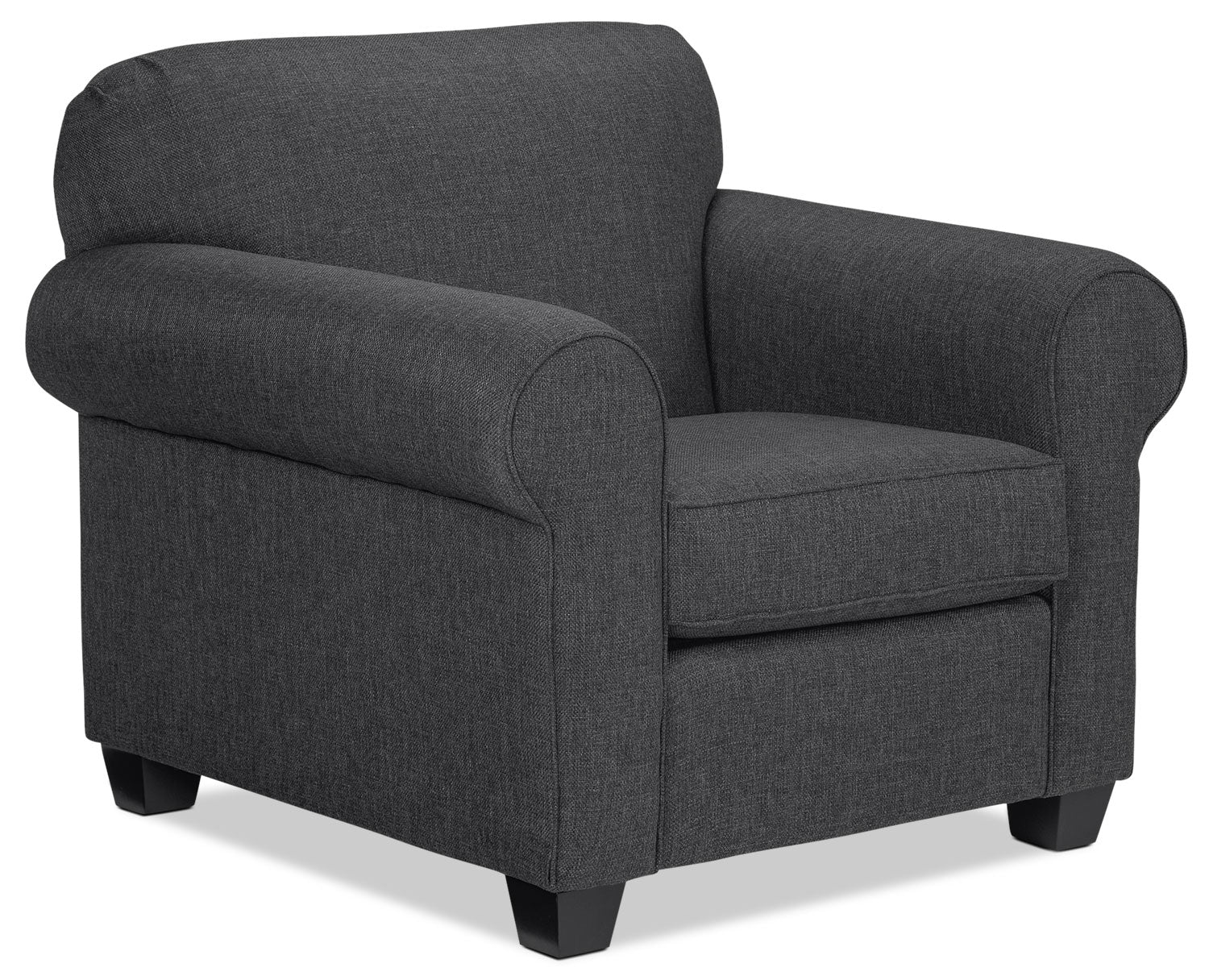 Aristotle Sofa and Chair Set - Graphite