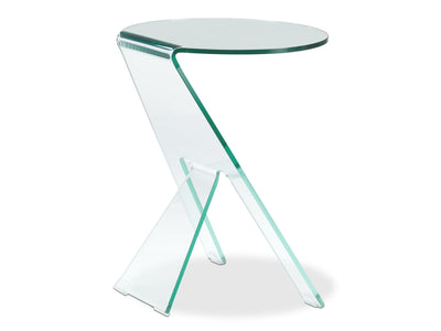 Athens End Table - Glass