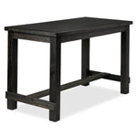 Jackson 5-Piece Counter-Height Dining Set - Dark Grey and Cream