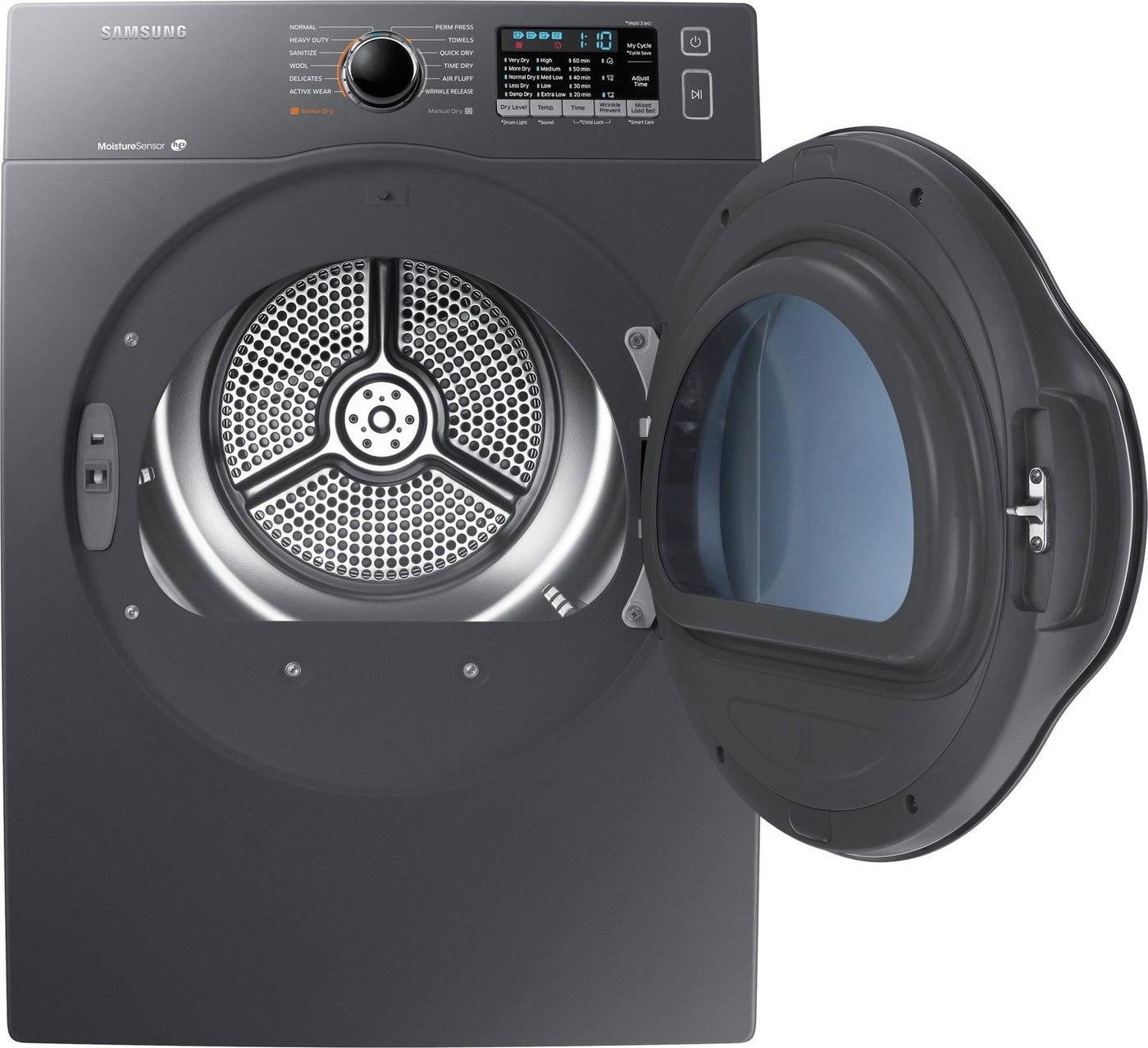 Samsung Grey Electric Dryer (4.0 Cu. Ft.) - DV22K6800EX/AC