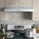 GE Stainless Steel 30" 310 CFM Under-the-Cabinet Range Hood - JVX5300SJSSC