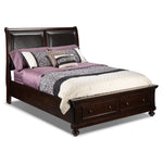 Chester 6-Piece King Storage Bedroom Package - Cherry