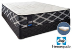 Sealy Thoughtful Hybrid Firm Queen Mattress and Low-Profile Boxspring Set