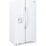 Whirlpool White Side-by-Side Refrigerator (25 Cu. Ft.) - WRS325SDHW