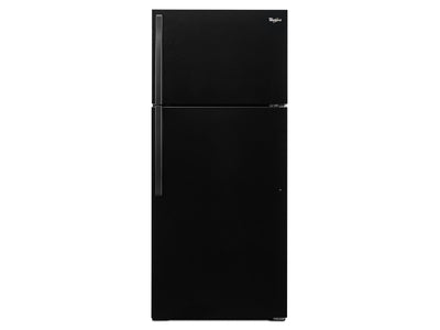 Whirlpool Black Top-Freezer Refrigerator (14.3 Cu. Ft.) - WRT314TFDB