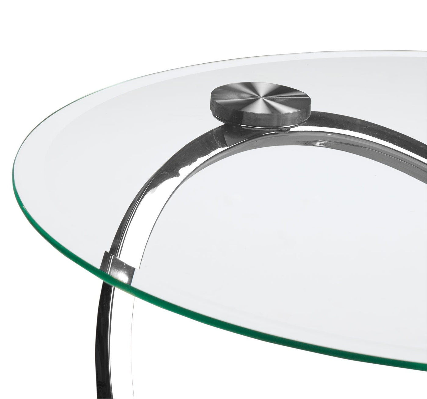 Axis End Table - Chrome