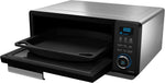 Panasonic Black-on-Stainless Steel Countertop Induction Oven (0.5 Cu. Ft.) - NUHX100S
