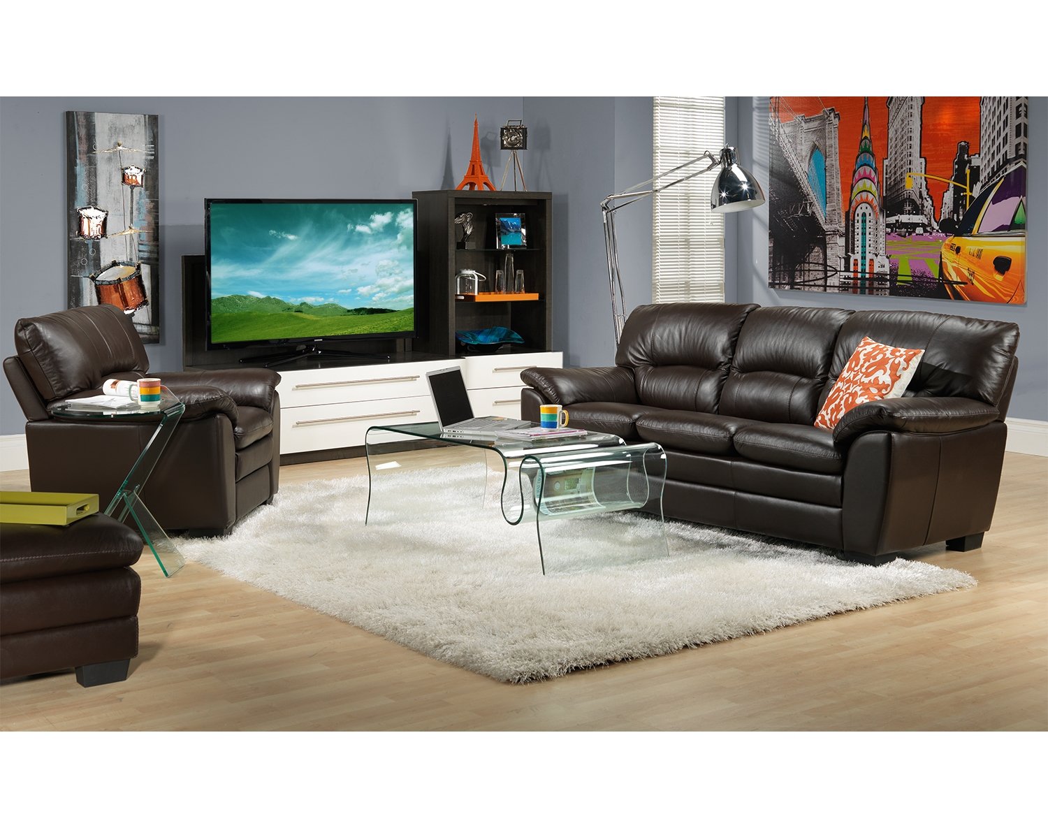 Athens Coffee Table - Glass - Clearance