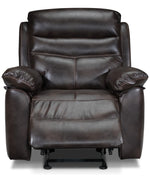 Devon Rocker Recliner - Brown