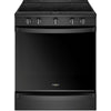 Whirlpool Black Slide-In Electric True Convection Range (6.4 Cu. Ft.) - YWEE750H0HB