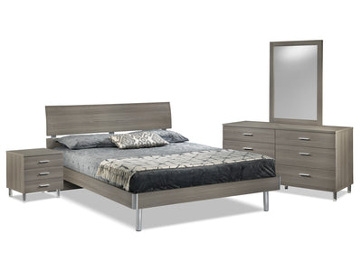 Bellmar 6-Piece King Bedroom Set - Grey