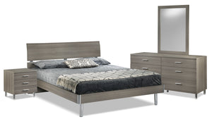 Bellmar 6-Piece King Bedroom Set - Grey