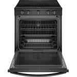 Whirlpool Black Slide-In Electric True Convection Range (6.4 Cu. Ft.) - YWEE750H0HB
