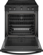 Whirlpool Black Slide-In Electric True Convection Range (6.4 Cu. Ft.) - YWEE750H0HB