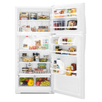 Whirlpool White Top-Freezer Refrigerator (14.3 Cu. Ft.) - WRT134TFDW