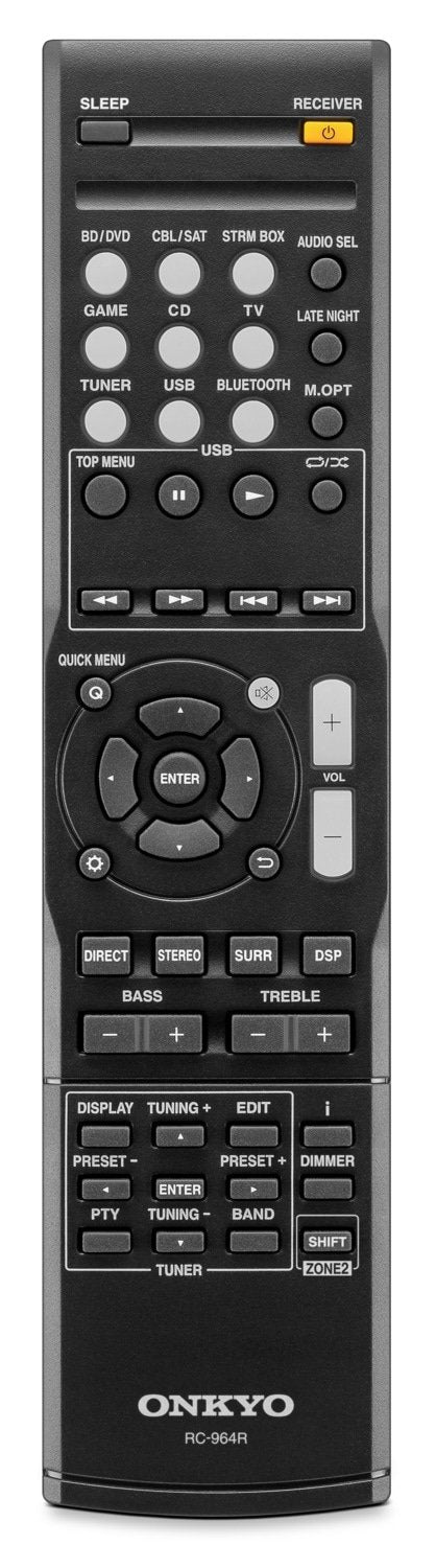 Onkyo 7.2-Ch. 4K HDR A/V Receiver - TX-SR383