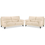 Braylon Sofa and Loveseat Set - Bisque