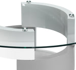 Gina Dining Table - Grey and White