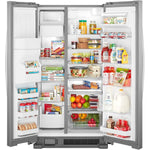 Whirlpool Stainless Steel Side-by-Side Refrigerator (25 Cu. Ft.) - WRS555SIHZ