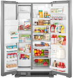 Whirlpool Stainless Steel Side-by-Side Refrigerator (25 Cu. Ft.) - WRS555SIHZ