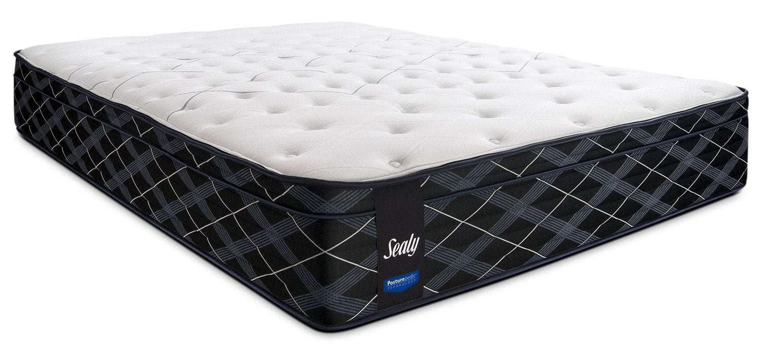 Sealy 5K Hybrid Firm King Mattress and Split Low-Profile Boxspring Set