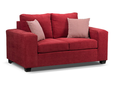 Fava Loveseat - Red