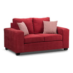 Fava 3 Pc. Living Room Package - Red