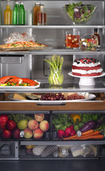 KitchenAid Stainless Steel Counter-Depth French Door Refrigerator (23.8 Cu. Ft.) - KRFC704FPS