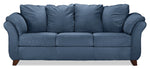 Collier Sofa and Chair Set - Cobalt Blue