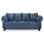 Collier Sofa and Loveseat Set - Cobalt Blue