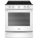 Whirlpool White Slide-In Electric True Convection Range (6.4 Cu. Ft.) - YWEE750H0HW