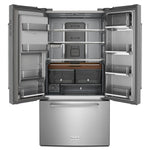 KitchenAid Stainless Steel Counter-Depth French Door Refrigerator (23.8 Cu. Ft.) - KRFC704FPS