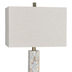 Mother Of Pearl 27" Table Lamp - Beige