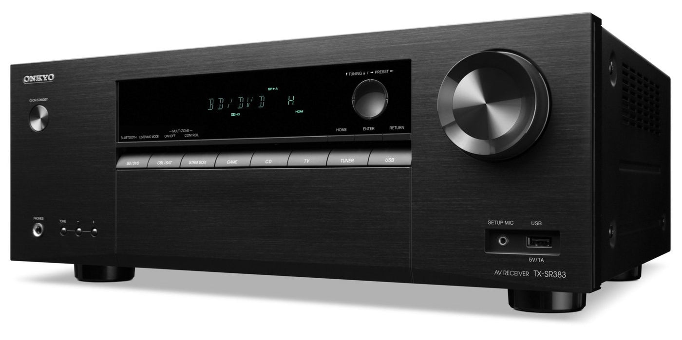 Onkyo 7.2-Ch. 4K HDR A/V Receiver - TX-SR383