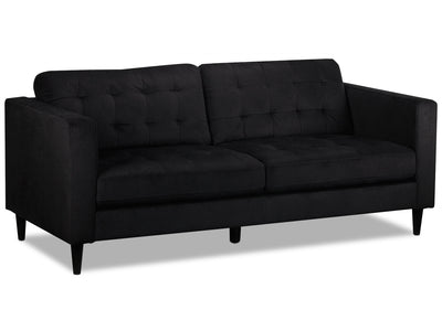 Anthena Polyester Sofa - Charcoal
