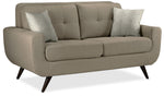 Julian Sofa, Loveseat and Chair Set - Grey
